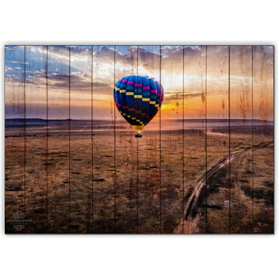 Картины Африка - Воздушный шар, Африка, Creative Wood Картины Африка - Воздушный шар, Африка, Creative Wood